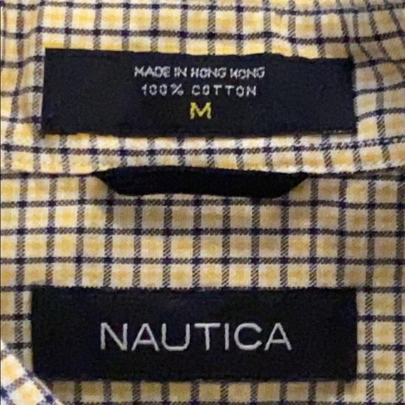 Nautica Men’s 100% Cotton Button Down Dress Shirt - Picture 4 of 5